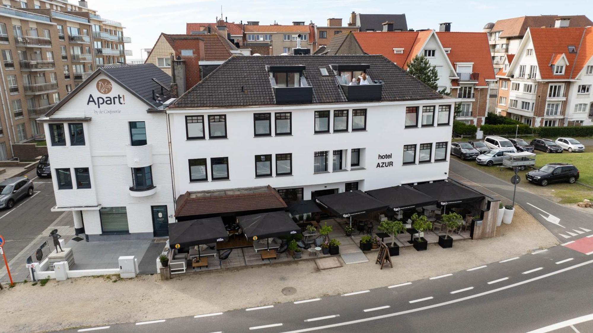 Boutique Hotel Azur De Haan Exterior foto