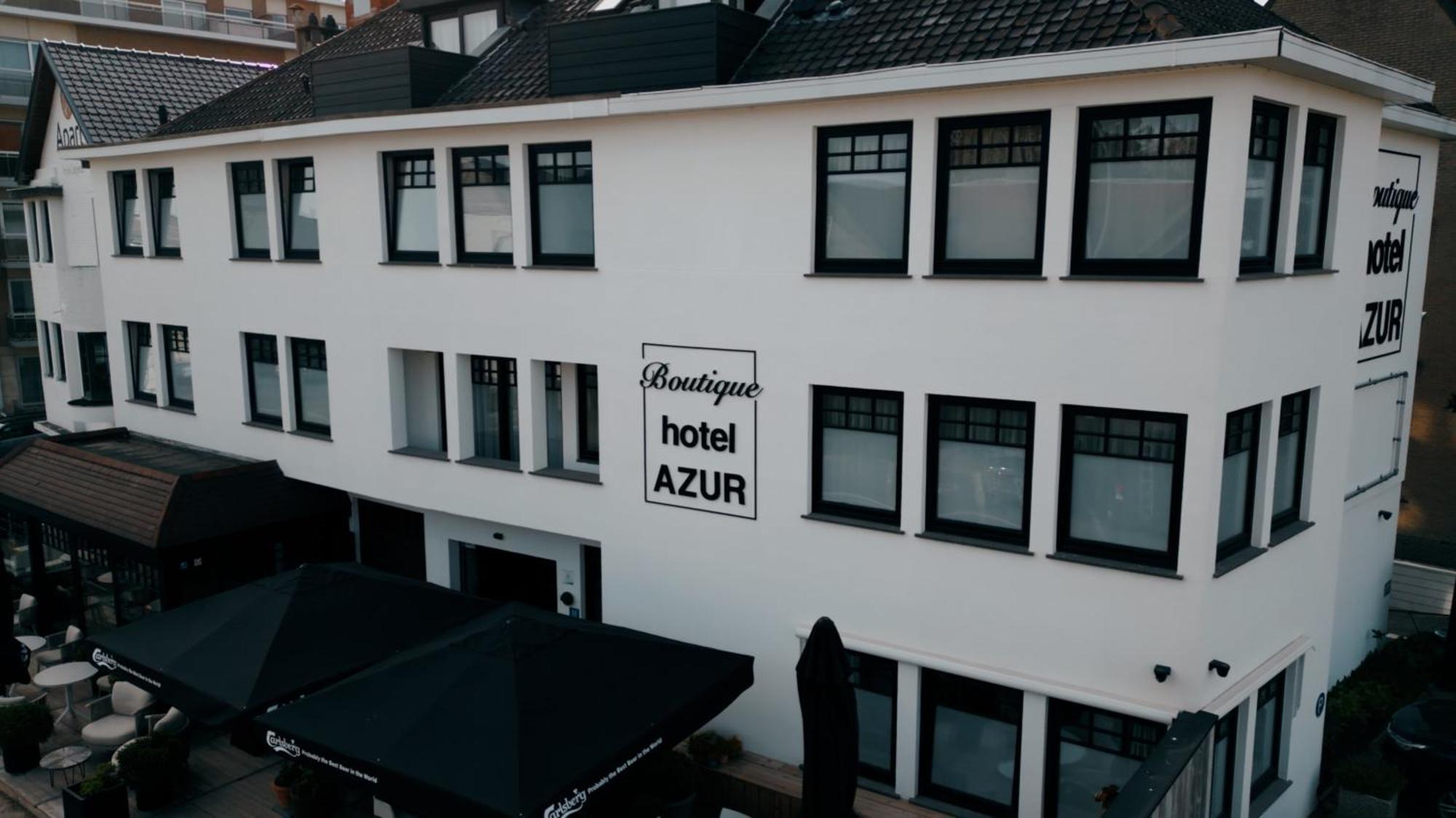 Boutique Hotel Azur De Haan Exterior foto